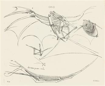 LEONARDO DA VINCI. Disegni di Leonardo.